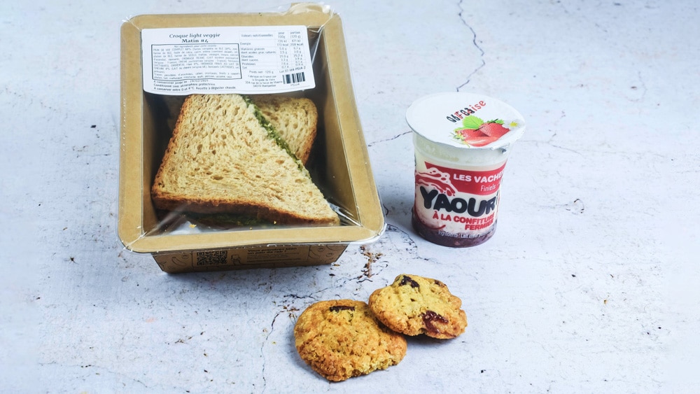 Nos formules 95 club sandwich yaourt