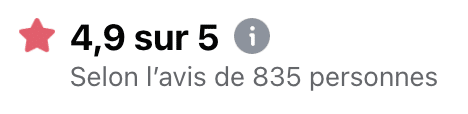 avis facebook étoiles