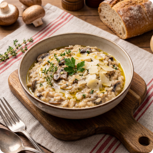 Formule Sénior 22 Risotto